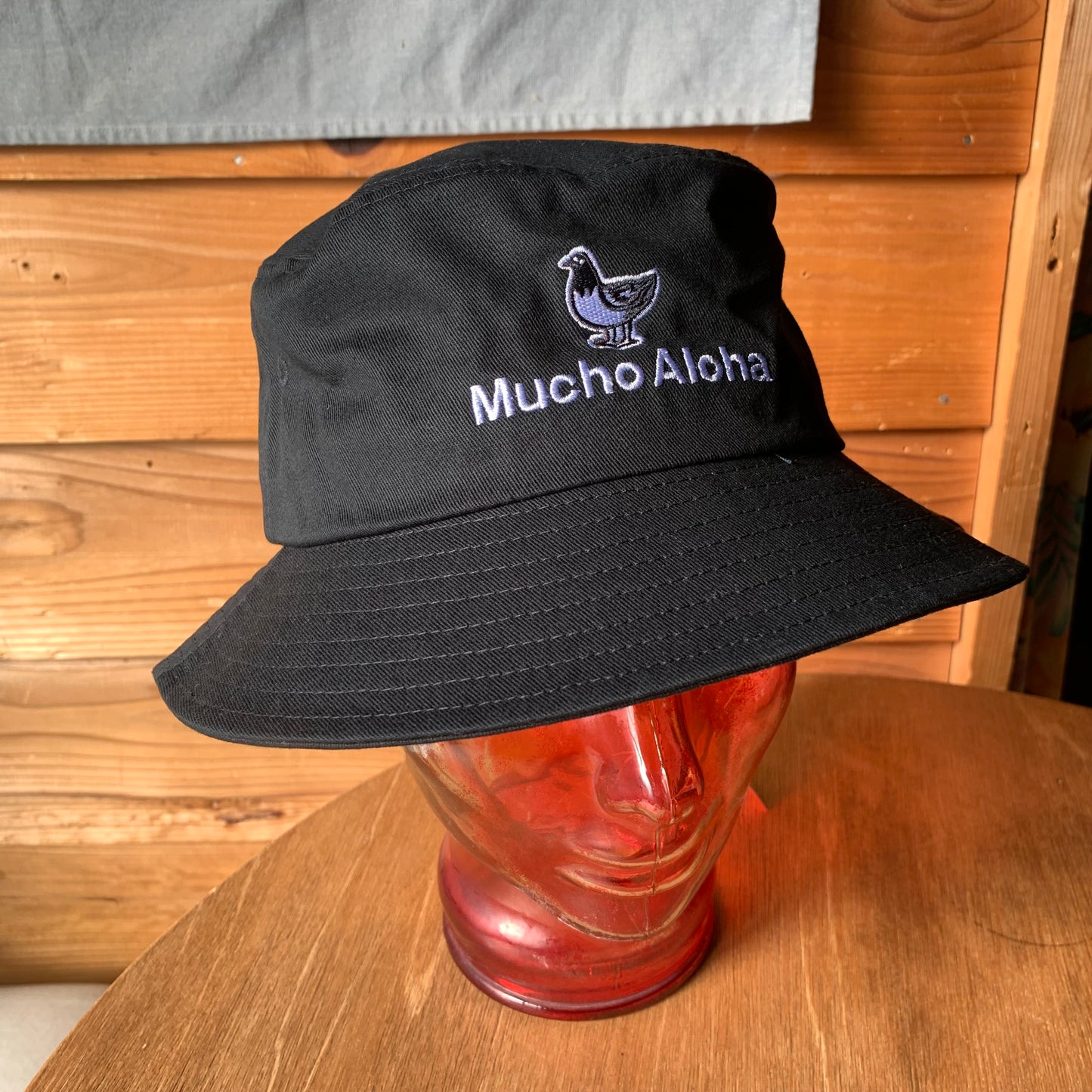 Mucho Aloha【ムーチョアロハ】バケットハット ブラック
