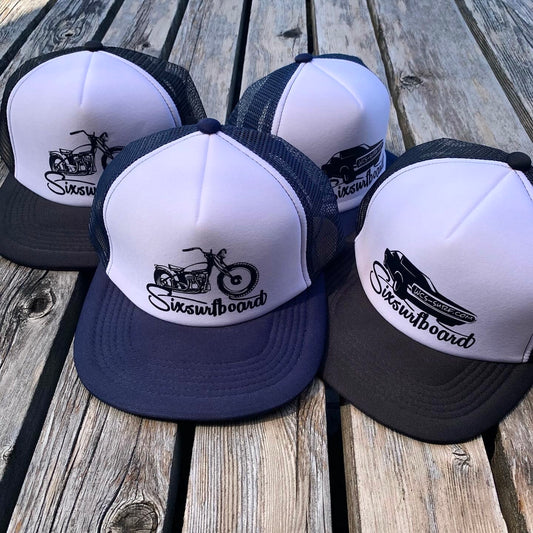 wcs 6surfboard オリジナル メッシュキャップ