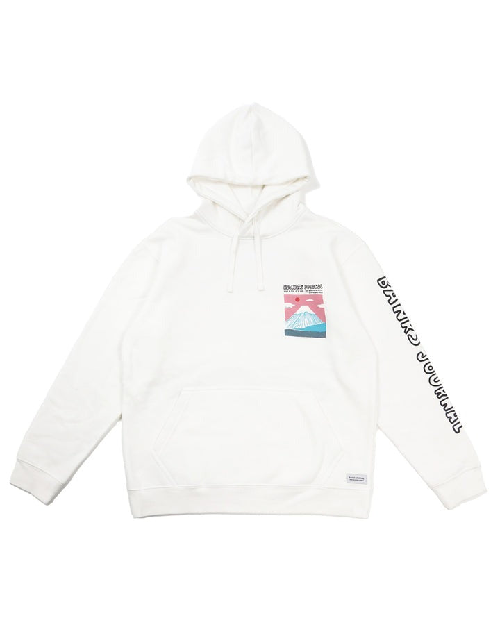 【BANKS JOURNAL】バンクスジャーナル MT FUJI HOODIE オフホワイト
