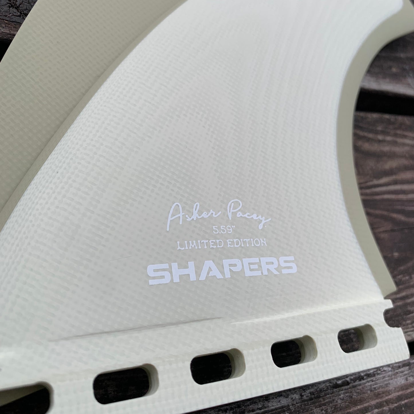 SHAPERS【シェイパーズ】Asher Pacey 5.59" Twin Fin Set - Latte アッシャーペイシー ツイン ラテカラー