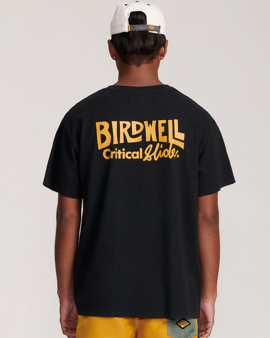 【CRITICAL SLIDE×BIRDWELL COLLABORATION】BIRDSLIDE TEE  TCSS ×バードウェル コラボTシャツ ビンテージブラック