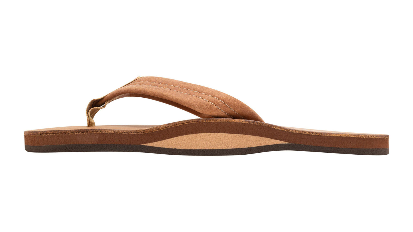 【レインボーサンダル】ラグジュアリーレザー・シングルレイヤー (BKSK)バックスキン Mサイズ(25.5cm-26.5cm)