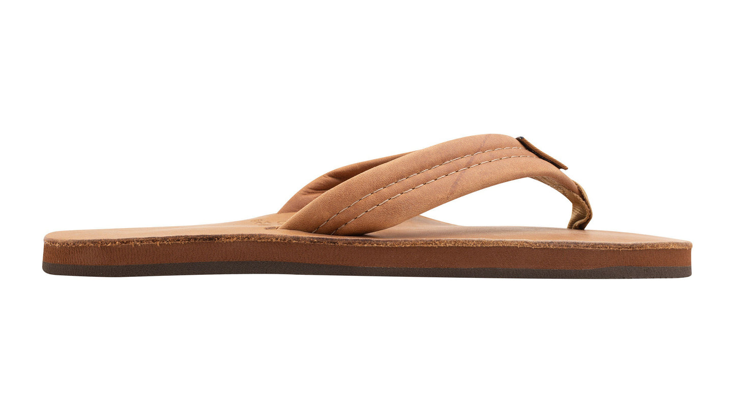 【レインボーサンダル】ラグジュアリーレザー・シングルレイヤー (BKSK)バックスキン Mサイズ(25.5cm-26.5cm)