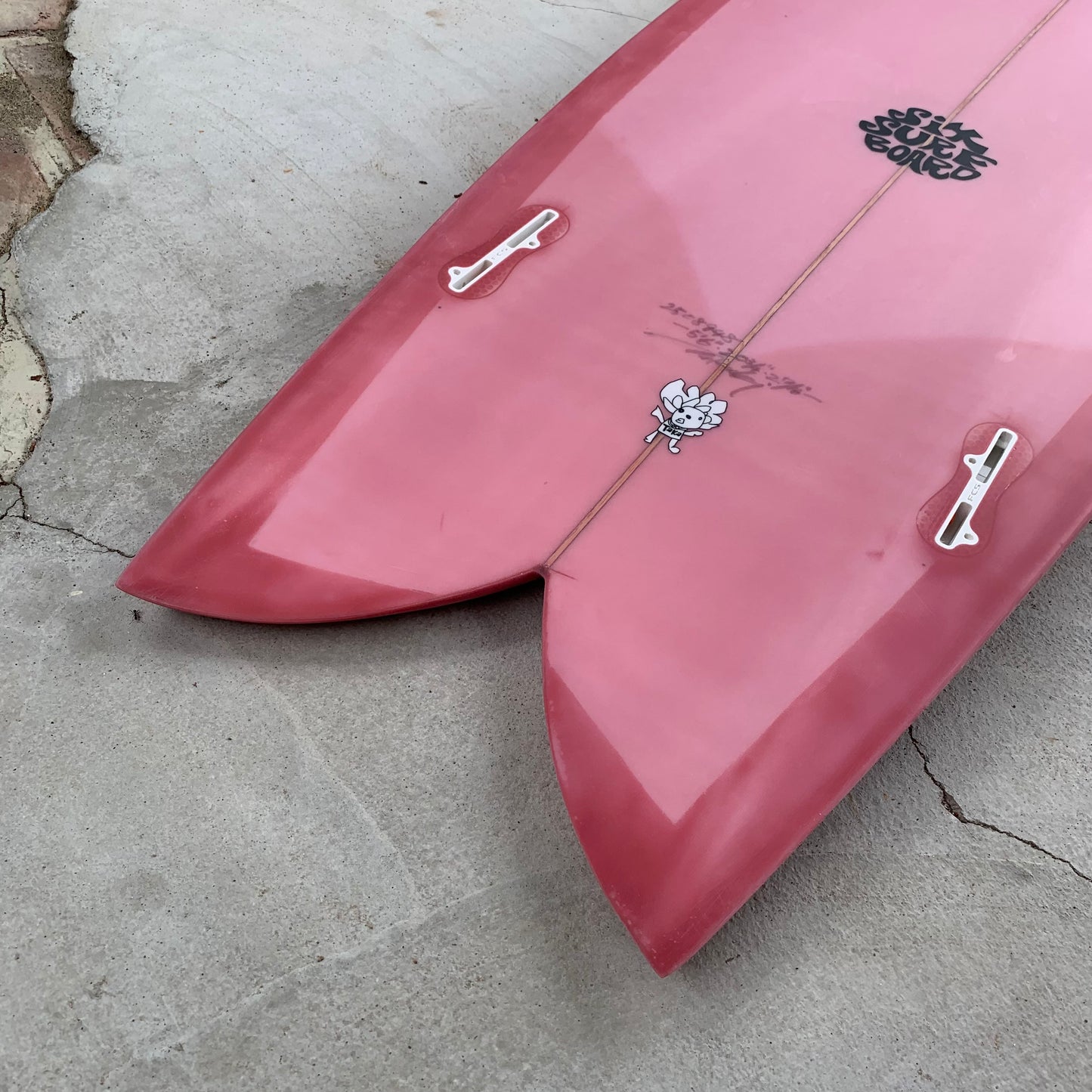 6surfboard BBtwin 5’6”