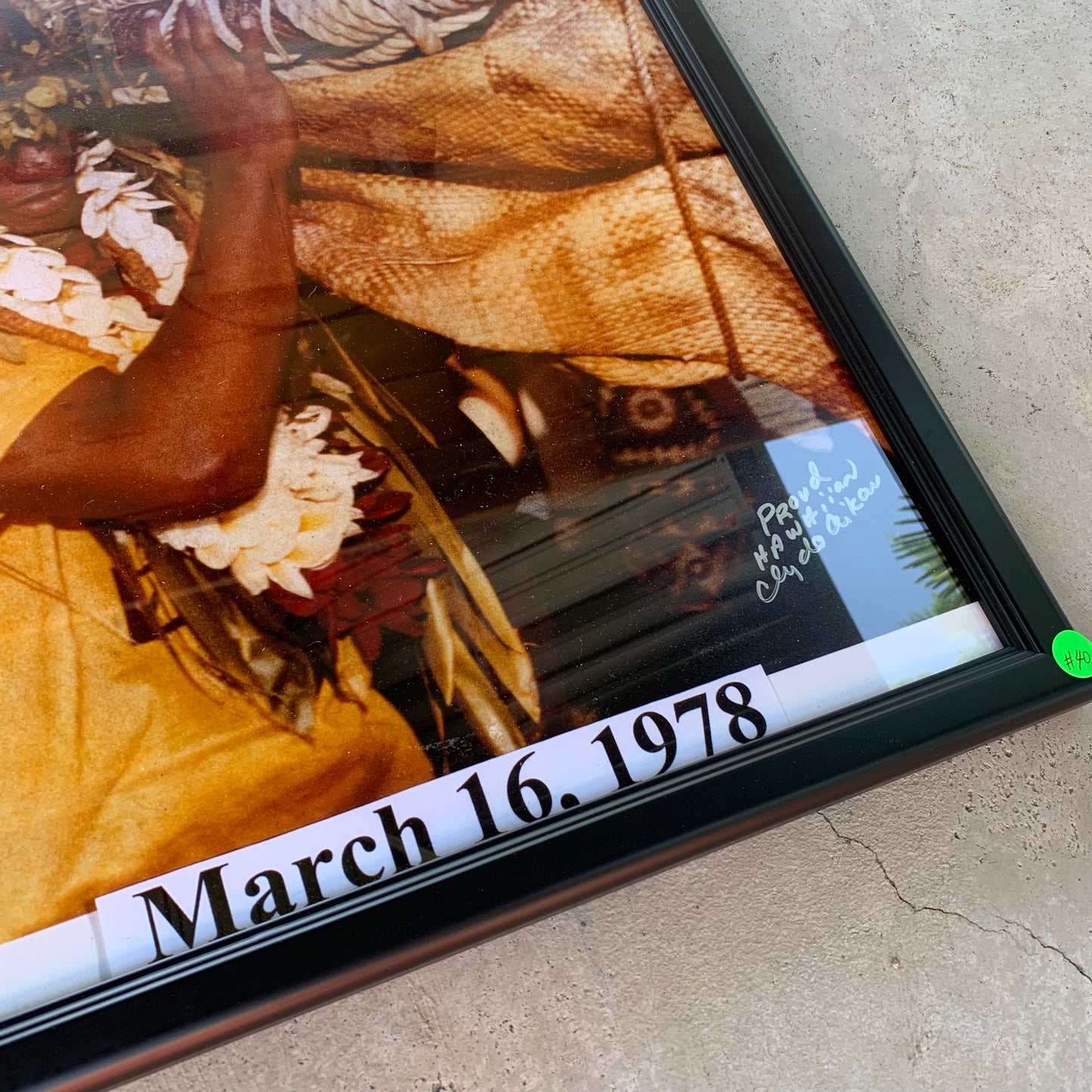 エディ・アイカウ アートカルチャー20×16" 額縁約56×46cm #40