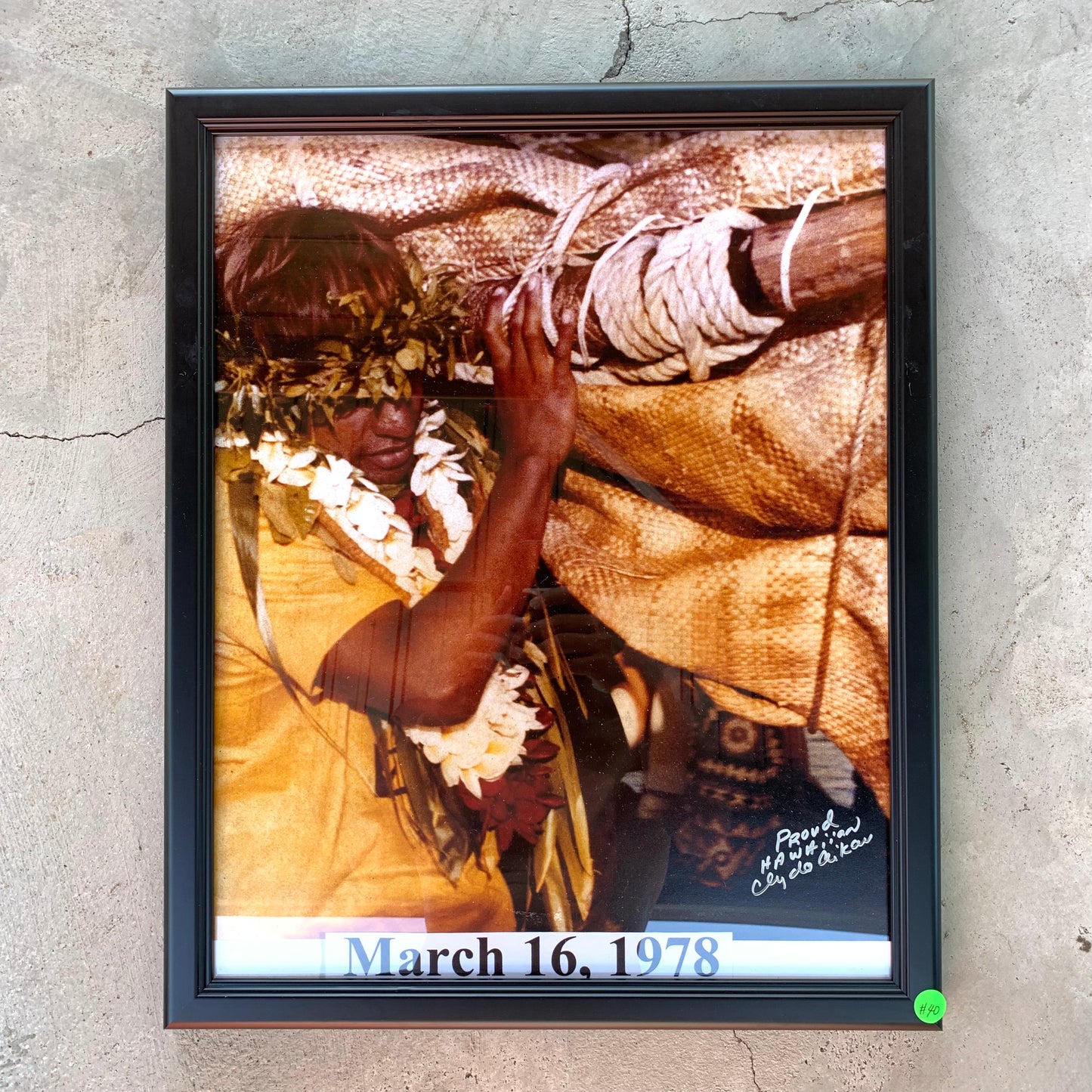 エディ・アイカウ アートカルチャー20×16" 額縁約56×46cm #40