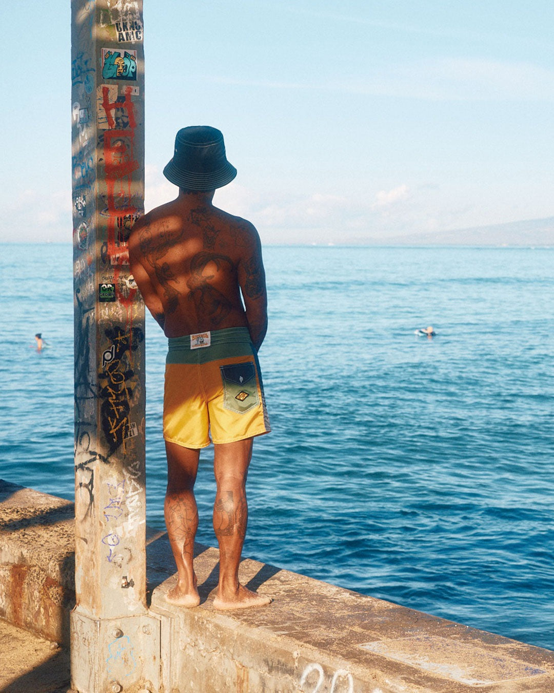 【CRITICAL SLIDE×BIRDWELL COLLABORATION】310 PLAIN JANE TCSS ×バードウェル コラボボードショーツ