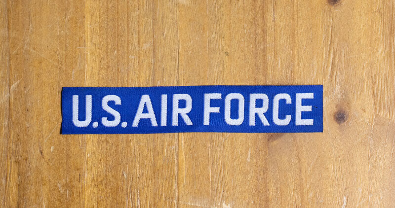U.S. ワッペン レター AIR FORCE