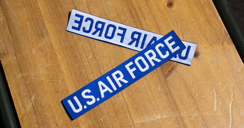 U.S. ワッペン レター AIR FORCE