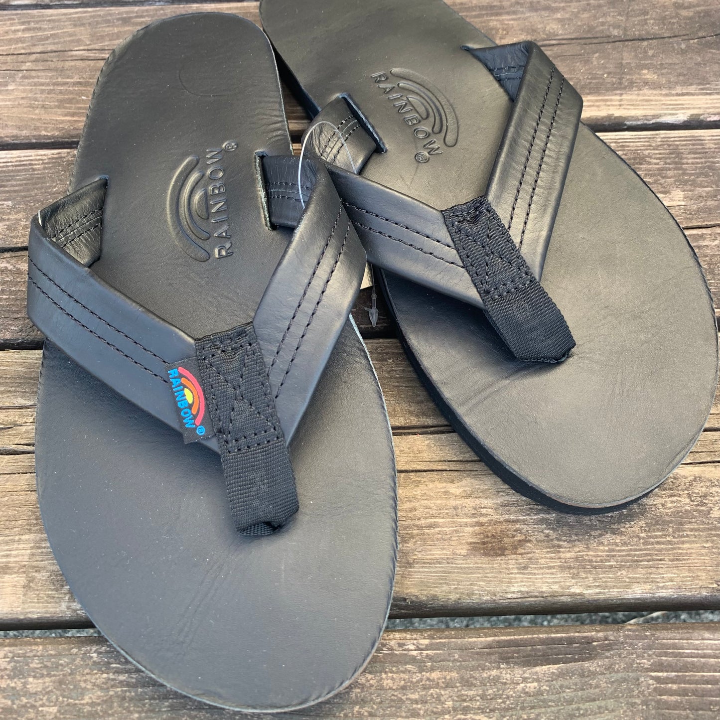 rainbowsandals 【レインボーサンダル】 シングルレイヤー クラシックレザー 301ALTS CL TTBK Mサイズ(25.5-26.5cm)