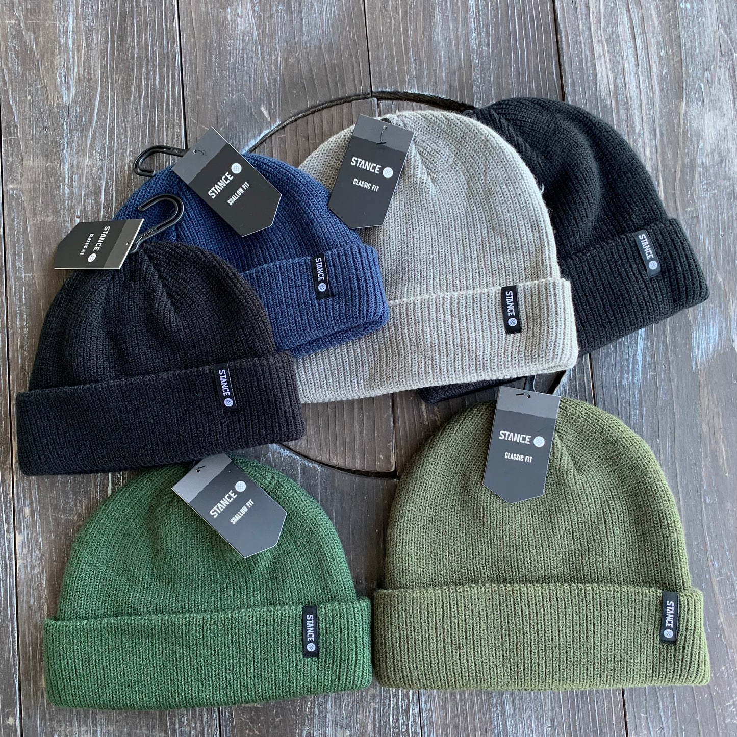 STANCE 【スタンス】BEANIE(ビーニー) シャローフィット(浅めフィット) ビーニー