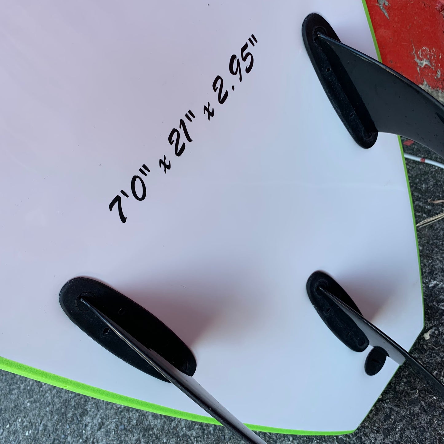 1泊2日レンタル ソフトサーフボード 7'0"