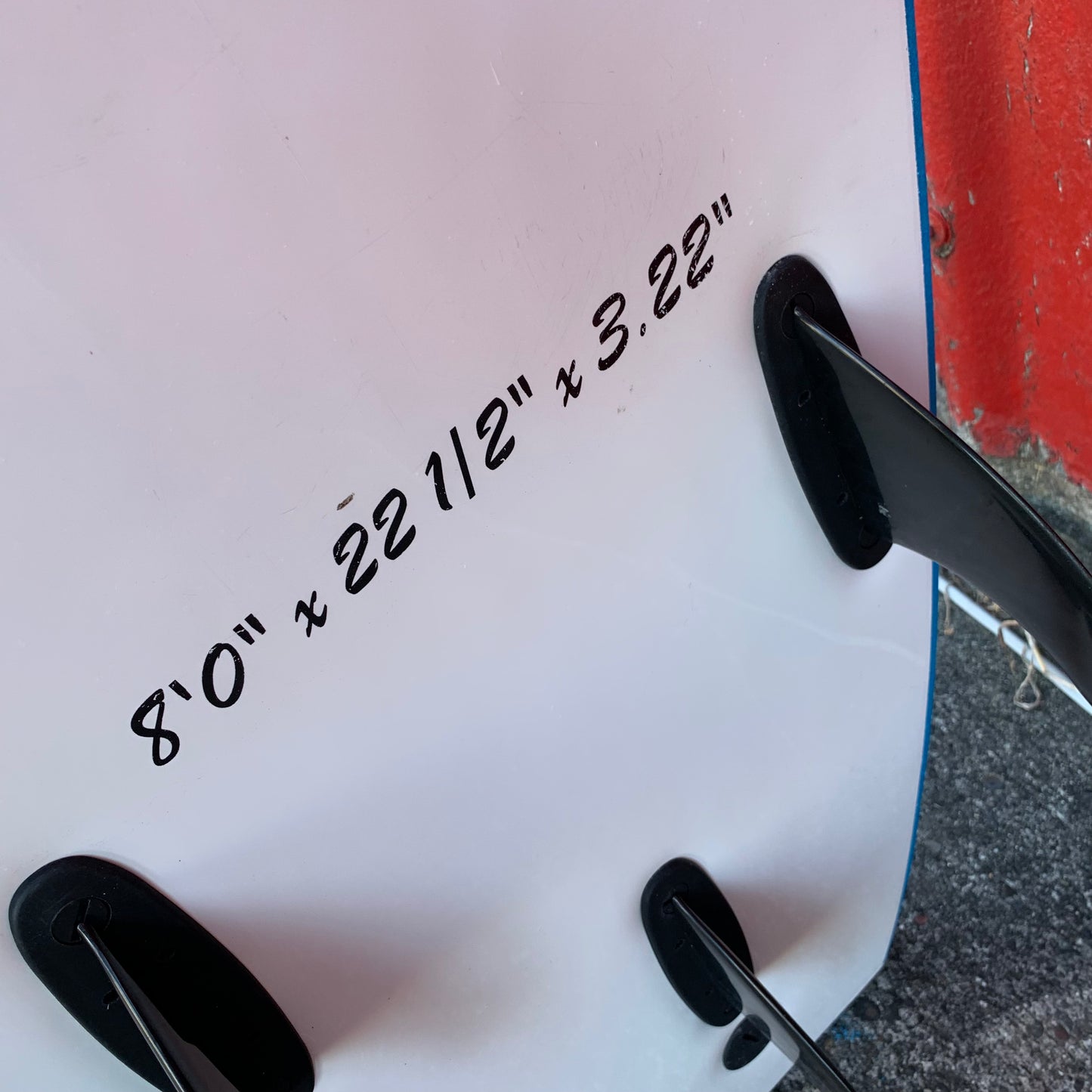 1泊2日レンタル ソフトサーフボード 8'0"