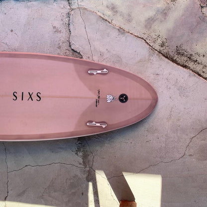 6surfboard シックスサーフボード SIXSurfboard 　5'10" ツイン