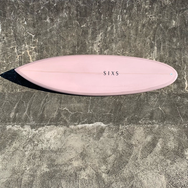 6surfboard シックスサーフボード SIXSurfboard 　5'10" ツイン