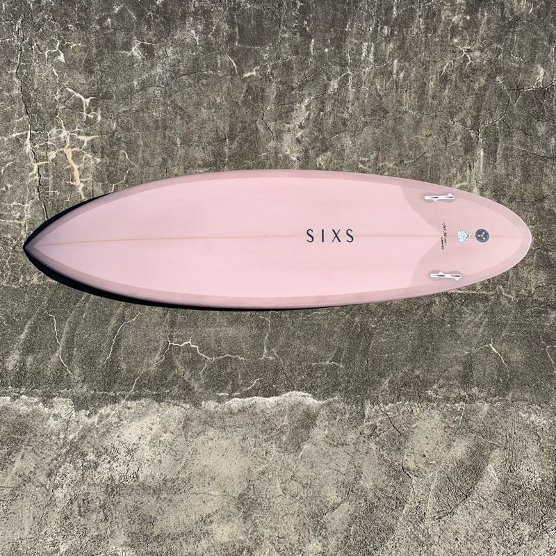 6surfboard シックスサーフボード SIXSurfboard 　5'10" ツイン