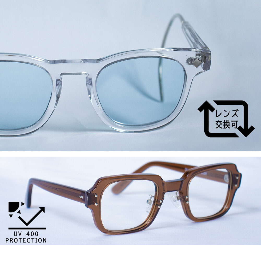 Type S9 USS Military レプリカモデル  アイウェア フレーム アメリカ海軍 サングラス UV 400 PROTECTION レンズ交換可