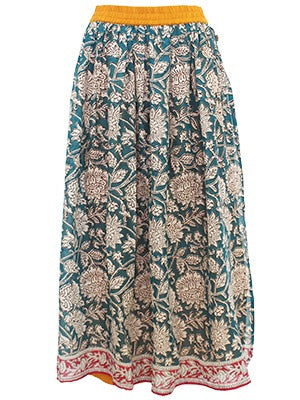 エスニックパンツスカート コットン インド製