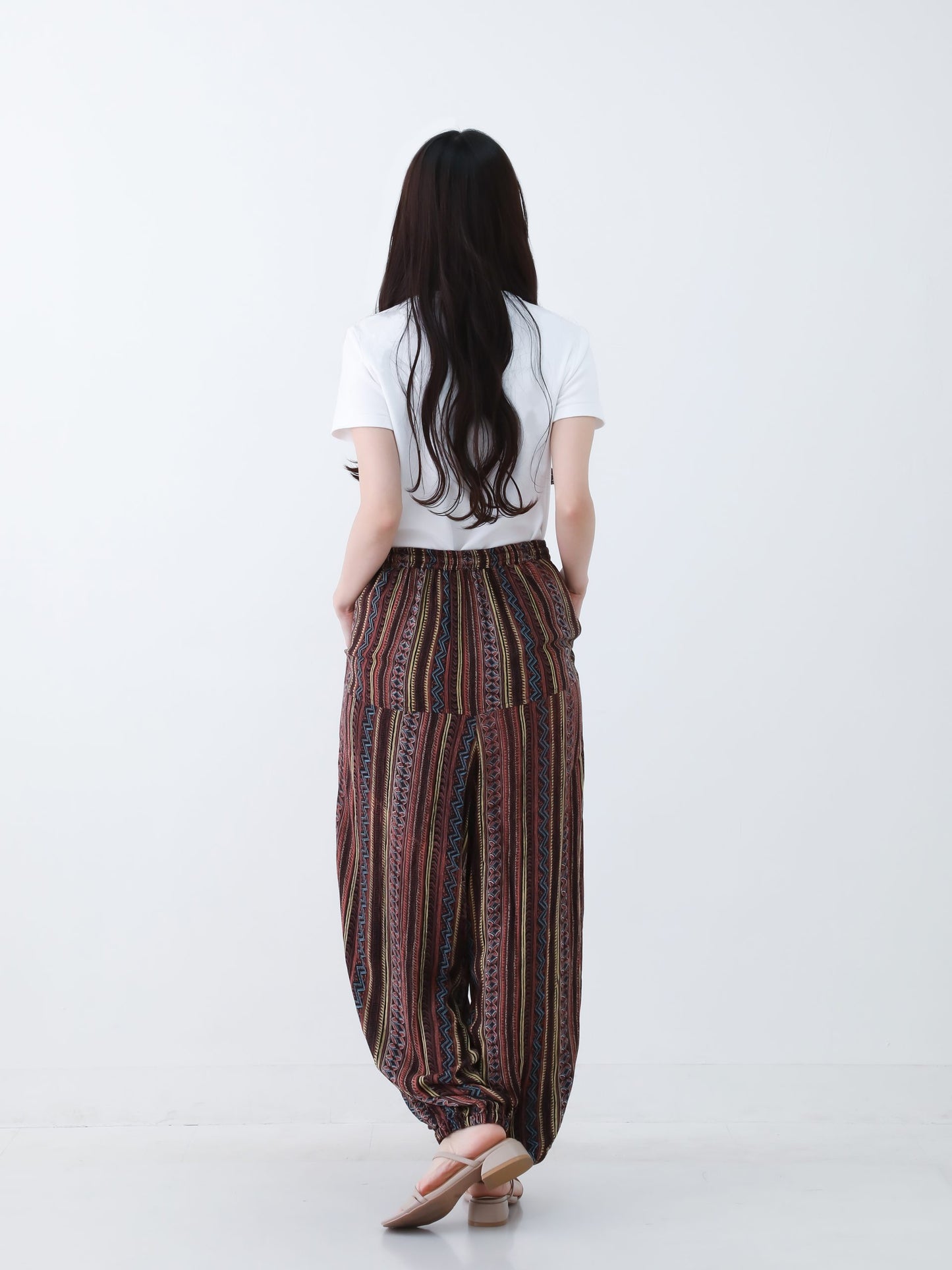 H・B レーヨンアラジンパンツ PB-0081 ワンサイズ