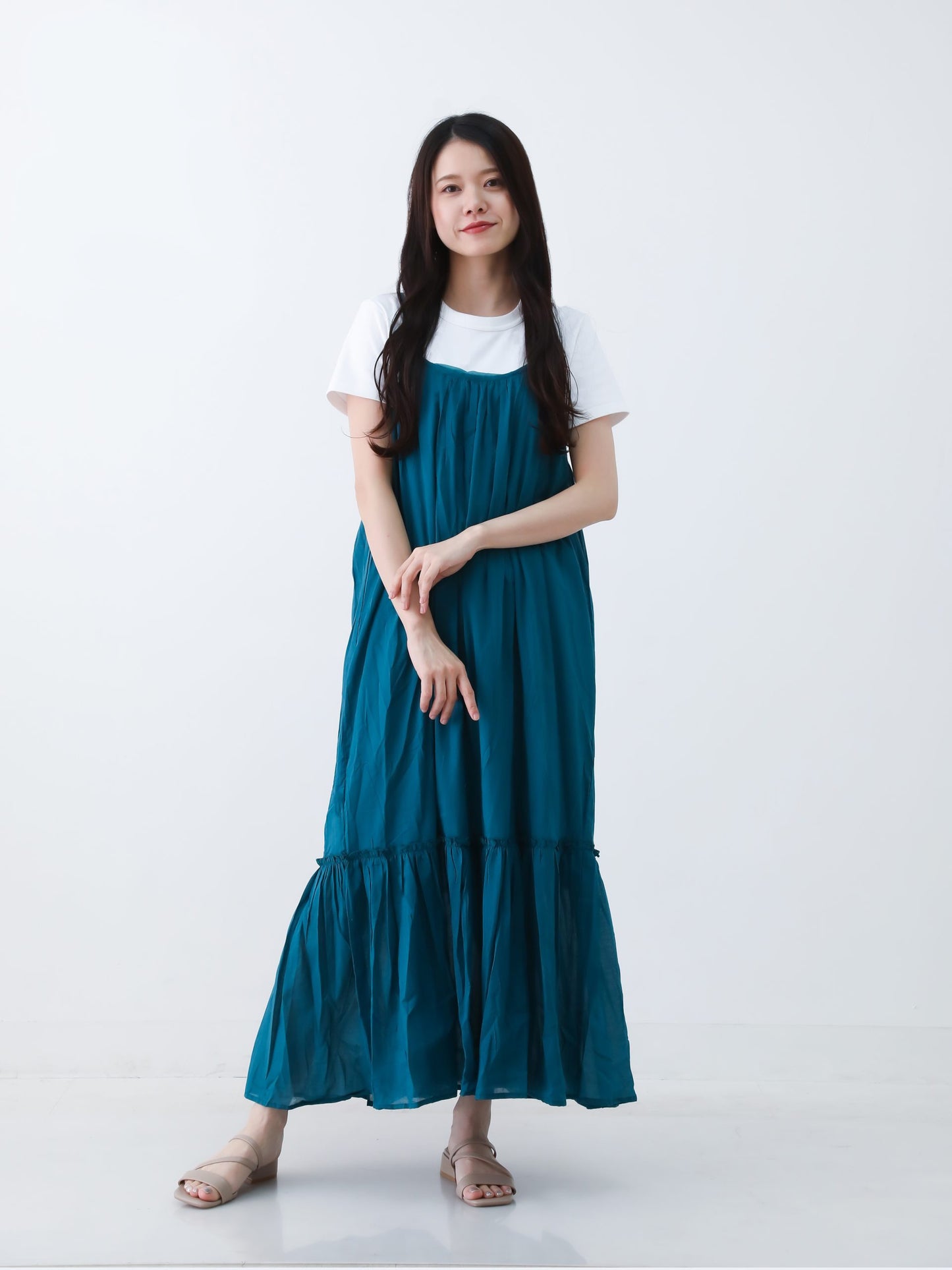 エスニックワンピース コットンボイル インド製