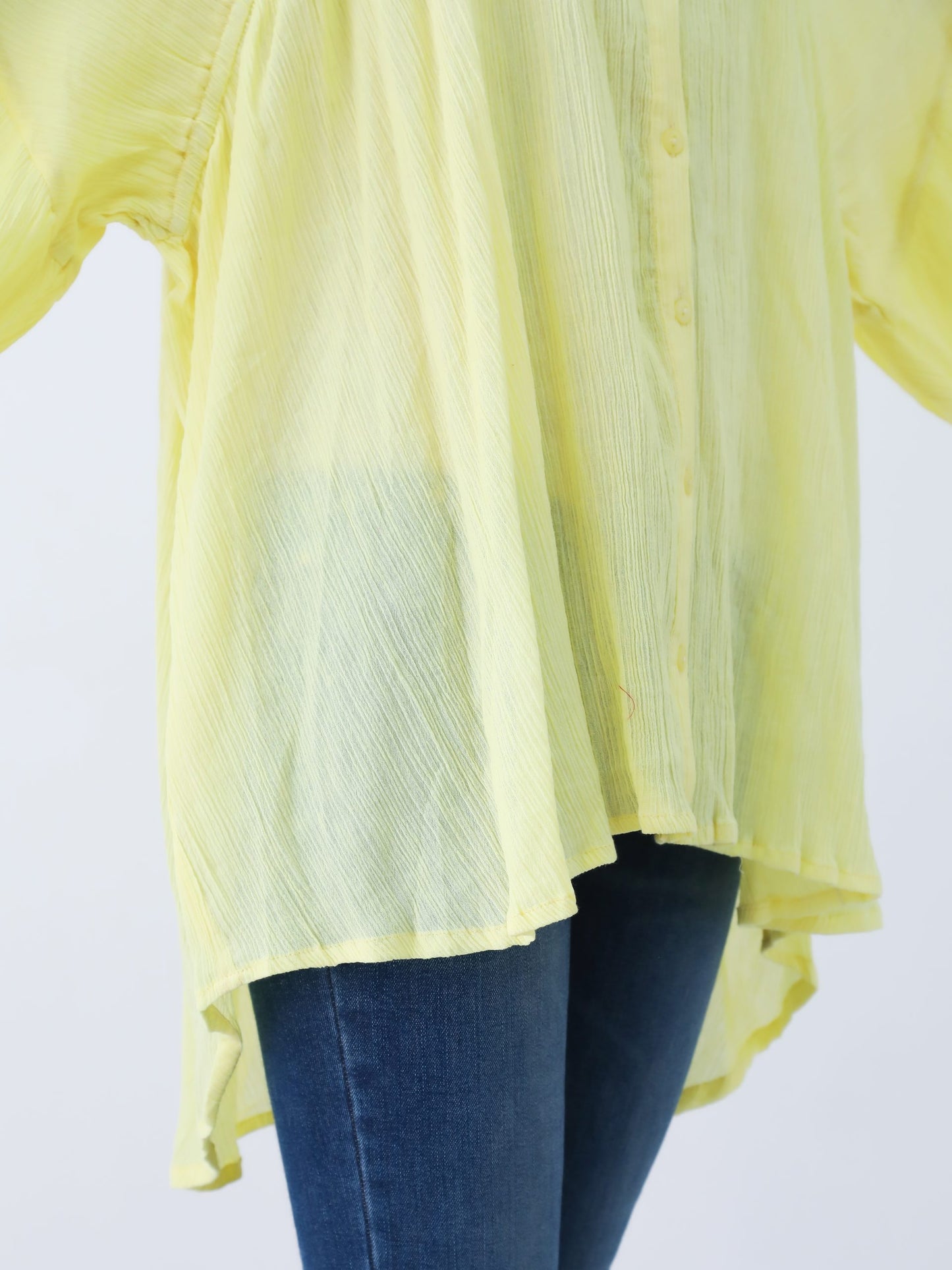 H・B コットン無地ブラウス ST1-25064 ワンサイズ