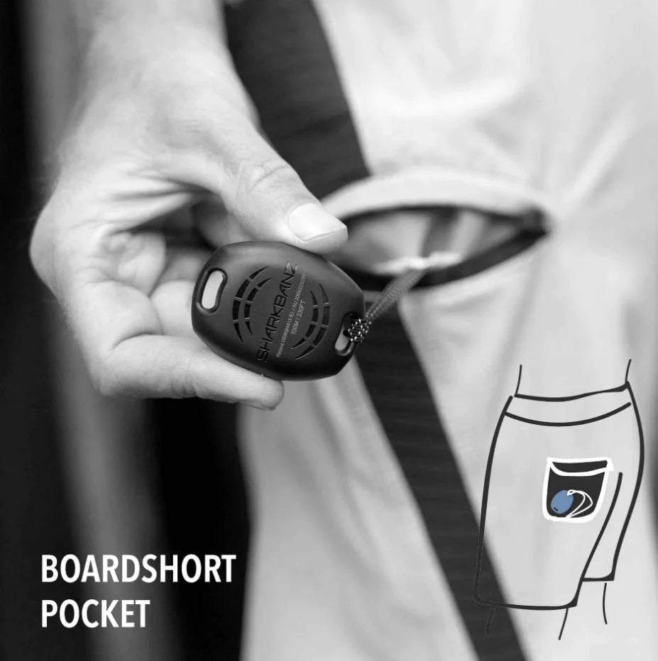 FCS 【エフシーエス】POD X SHARKBANZ サメよけ磁気 バッテリーなし、充電不要、常時オン