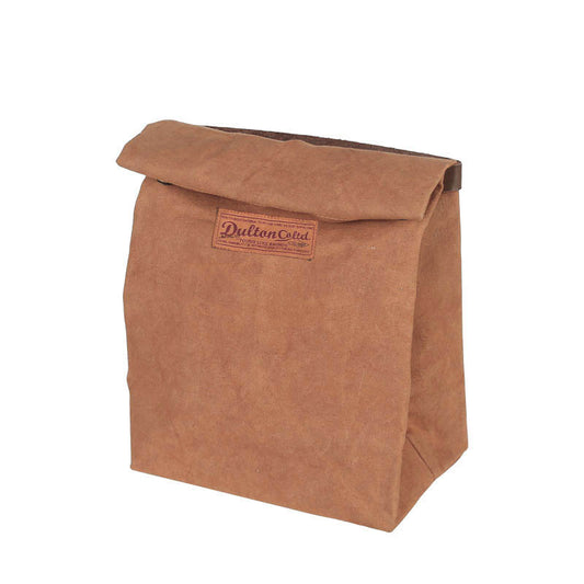 WAX CANVAS LUNCH BAG CAMEL ワックス キャンバス ランチ バッグ カラー (キャメル)