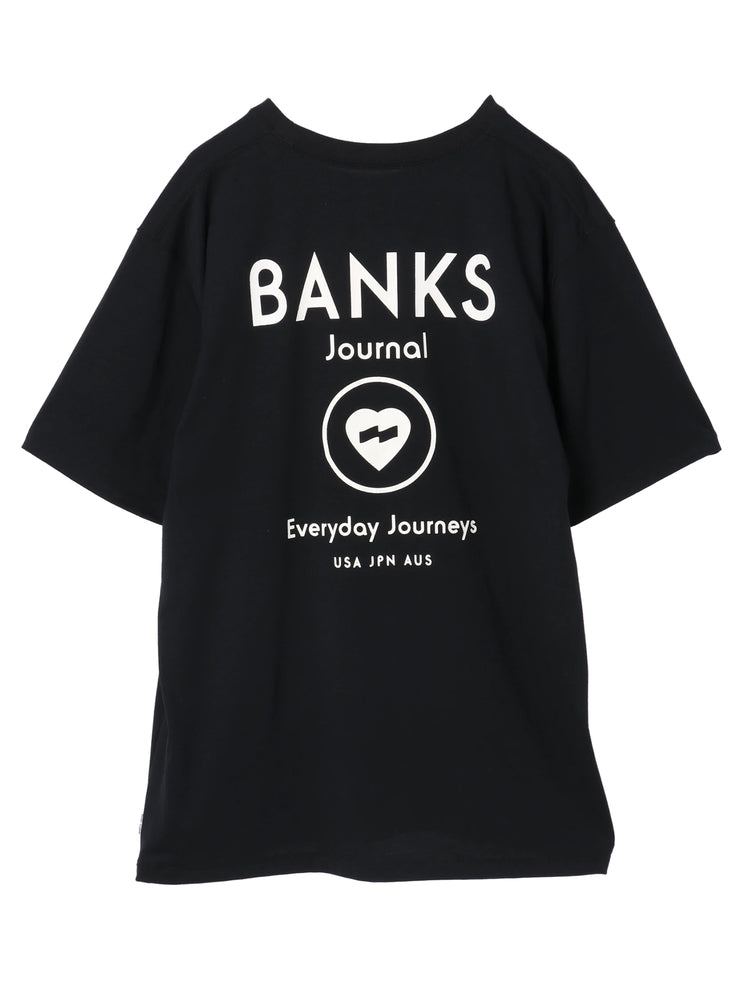 BANKS JOURNAL (バンクスジャーナル） LOVERS H/B TEE　ラッシュＴ