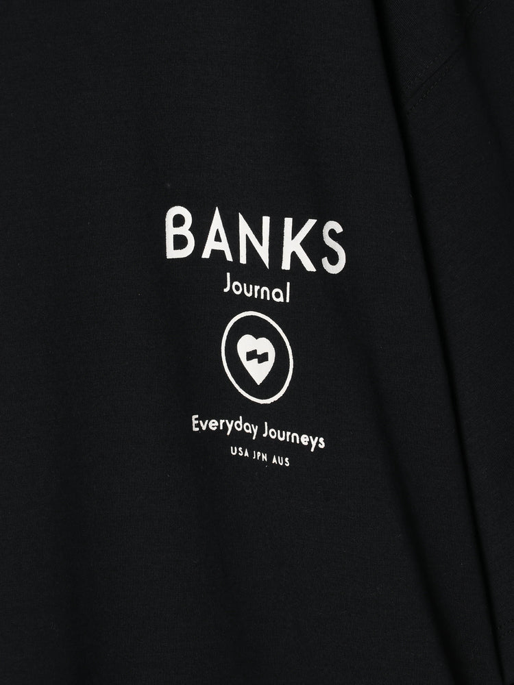 BANKS JOURNAL (バンクスジャーナル） LOVERS H/B TEE　ラッシュＴ