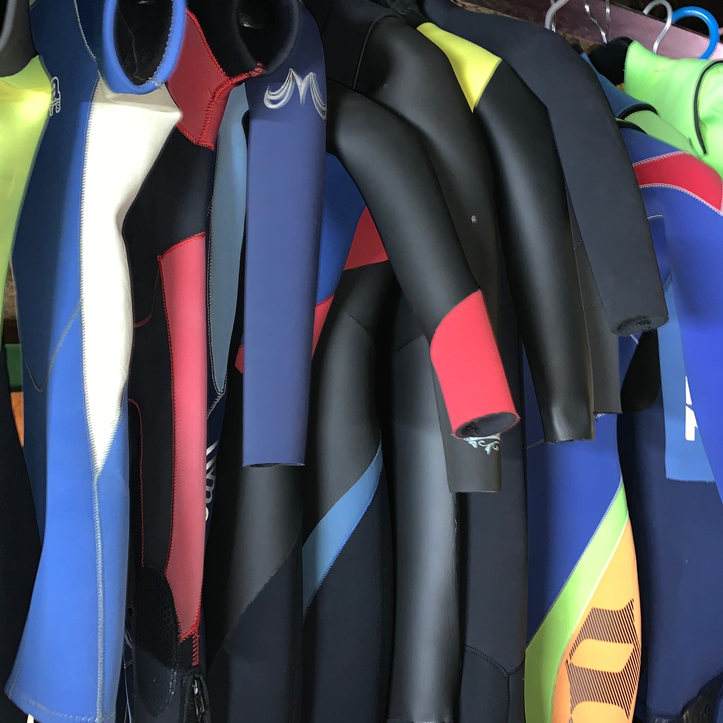 ウェットスーツレンタル サイズお問合せください