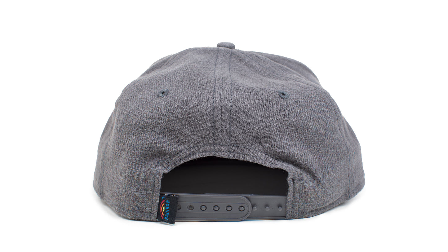 【再入荷】NEW ERA - RAINBOW CIRCLE LOGO GRAPHITE NEW ERA×レインボーサンダル・グレー・キャップ