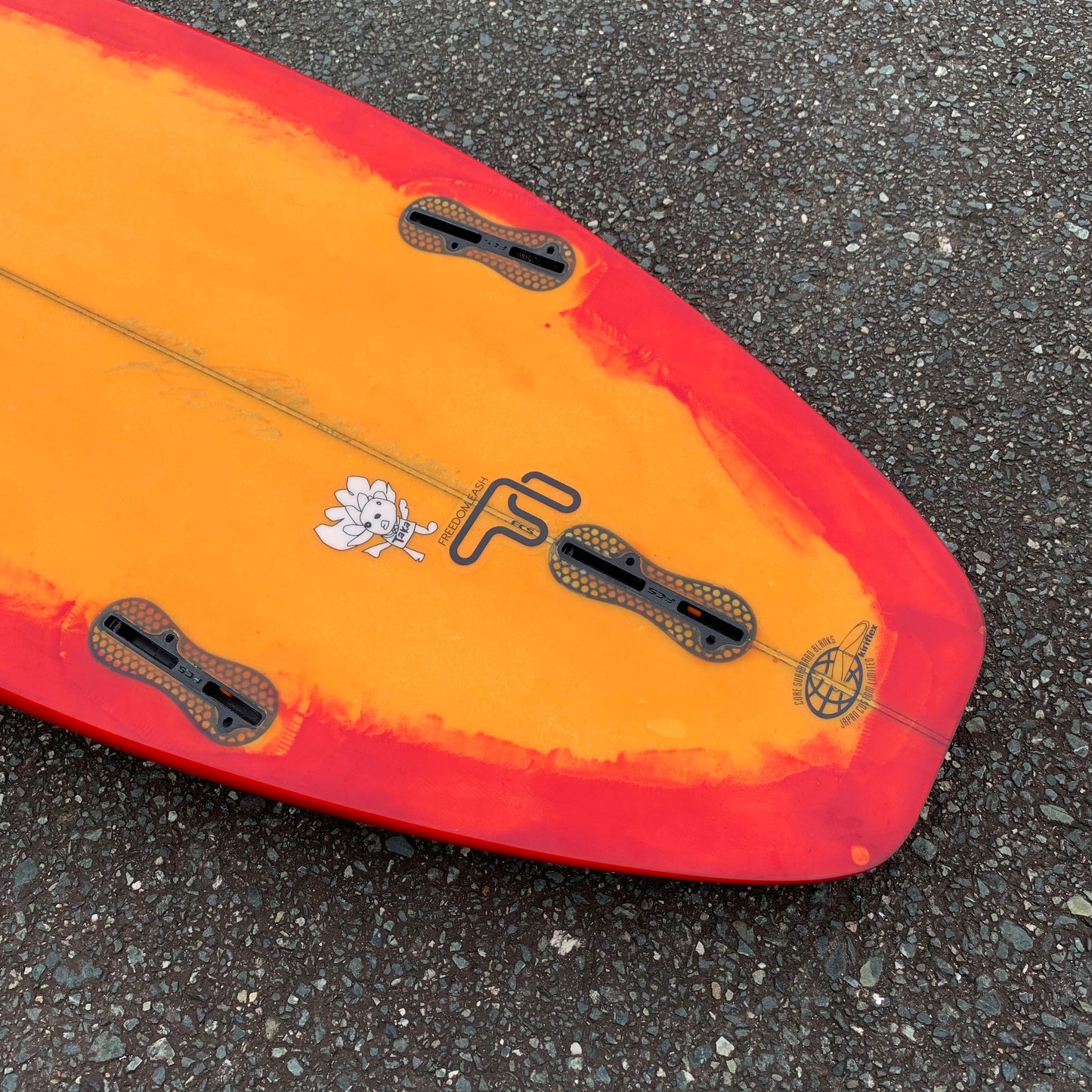 6surfboard 4’11” 小学生低学年用　中古ボード