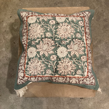 インド棉クッションカバー　コットン100％　