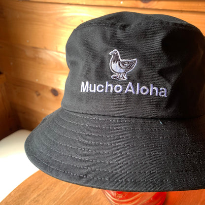 Mucho Aloha【ムーチョアロハ】バケットハット　ブラック