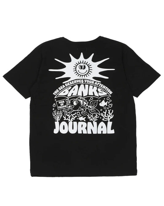 【BANKS JOURNAL】バンクスジャーナル　MARITIME TEE　カラー　ブラック