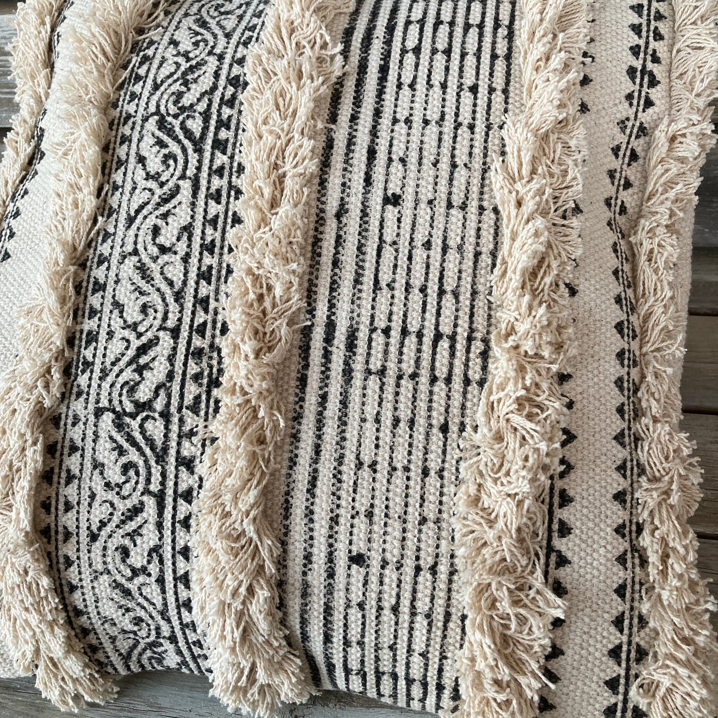 インド棉クッションカバー　コットン100％　