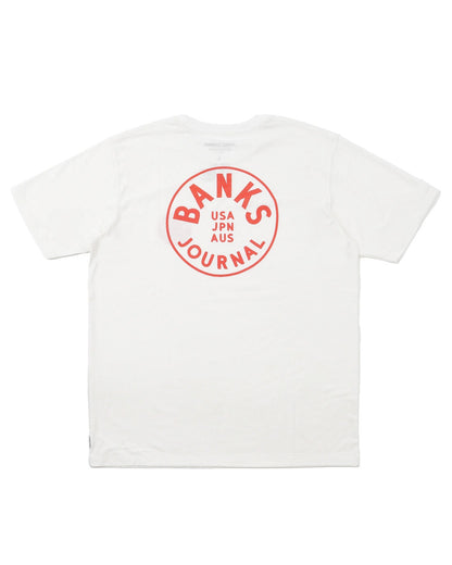 【BANKS JOURNAL】バンクスジャーナル　CIRCLE SURF TEE　サーフTEE　サーフィンにもOK
