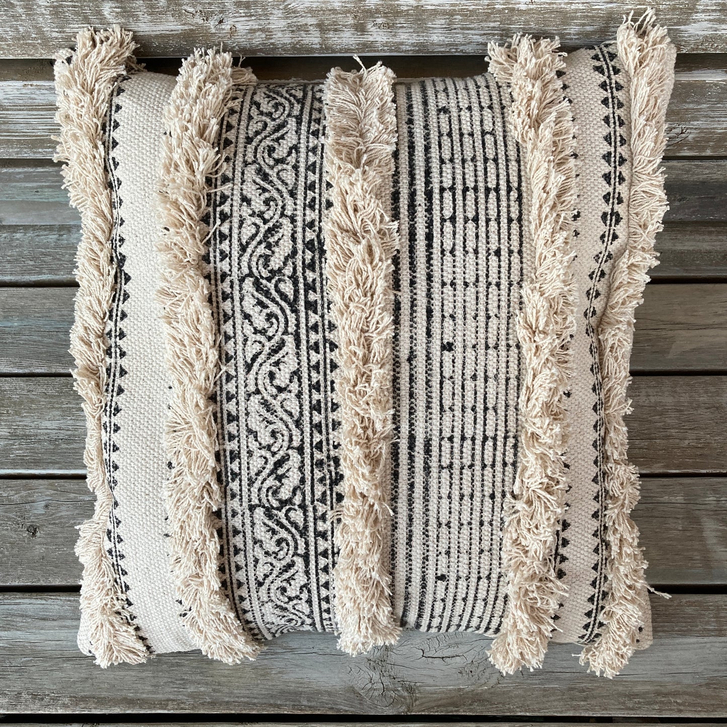 インド棉クッションカバー　コットン100％　