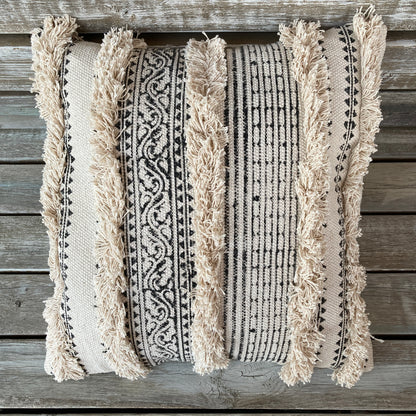 インド棉クッションカバー　コットン100％　