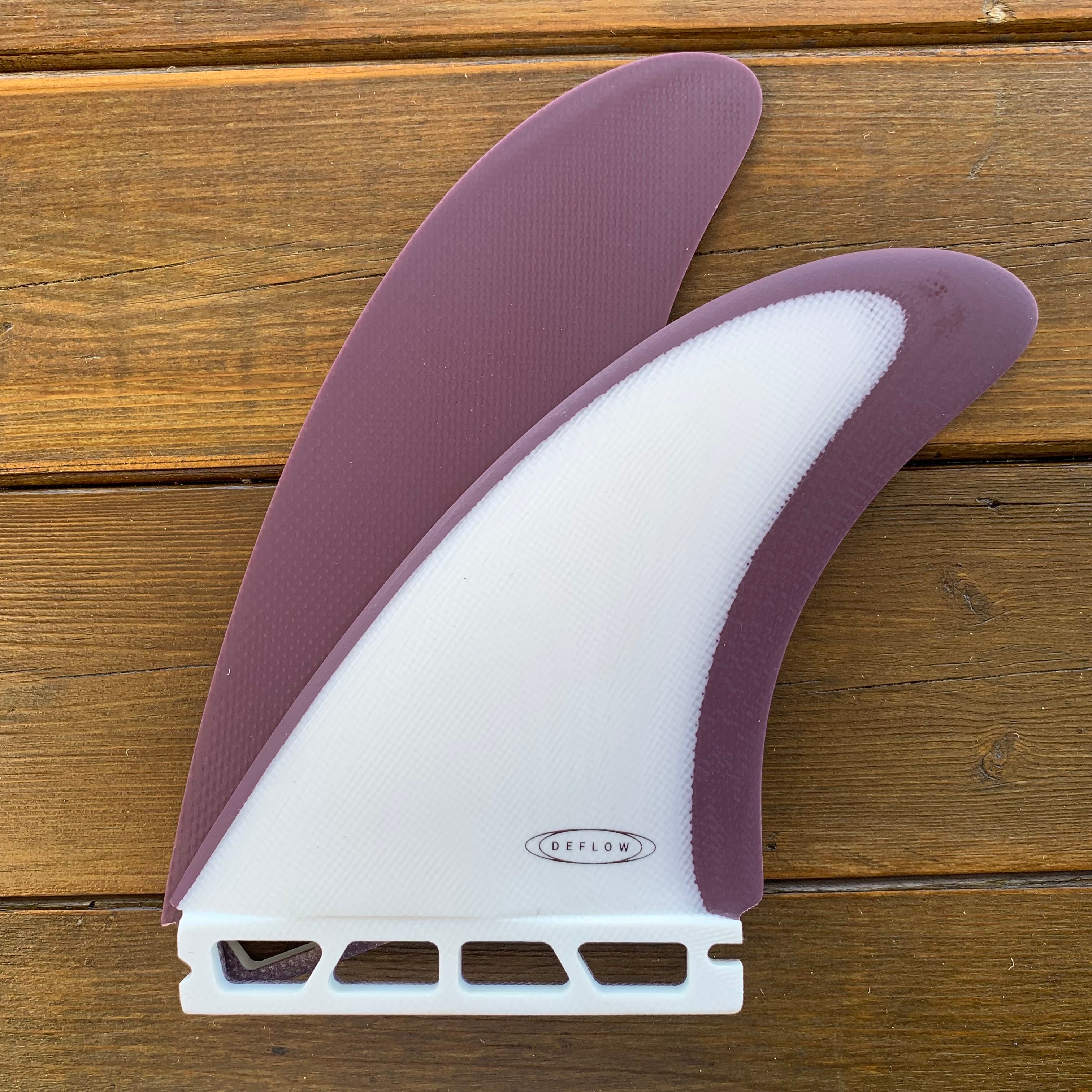 TWIN DUETTE FIBERGLASS WHITE×CHERRY / FUT – WCS SURF