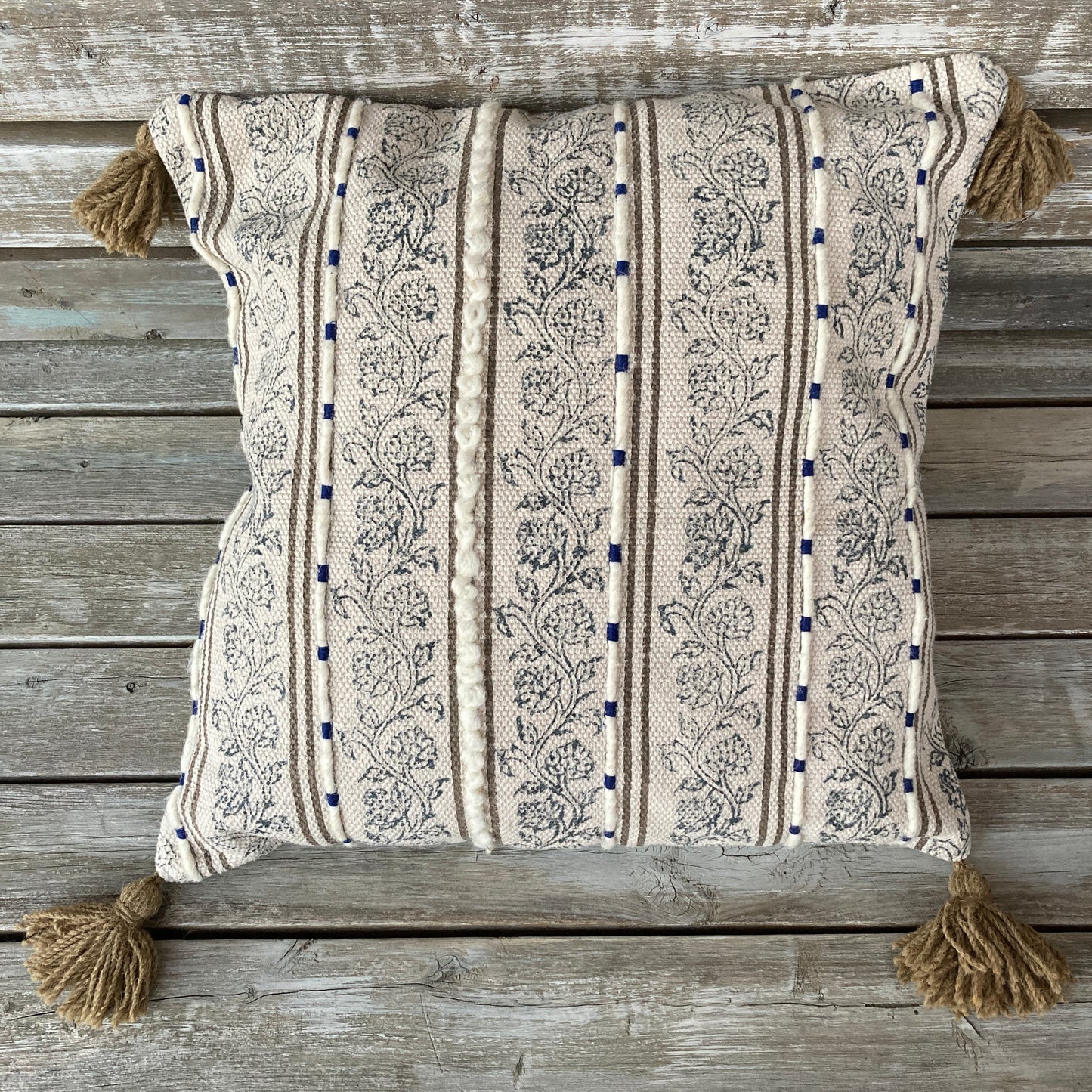 インド棉クッションカバー　コットン100％　