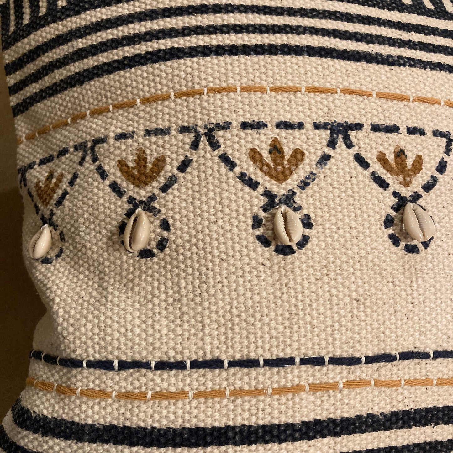 インド棉クッションカバー　コットン100％　