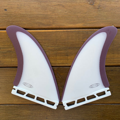 TWIN DUETTE FIBERGLASS WHITE×CHERRY / FUT