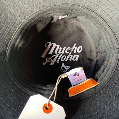 Mucho Aloha【ムーチョアロハ】バケットハット　ブラック
