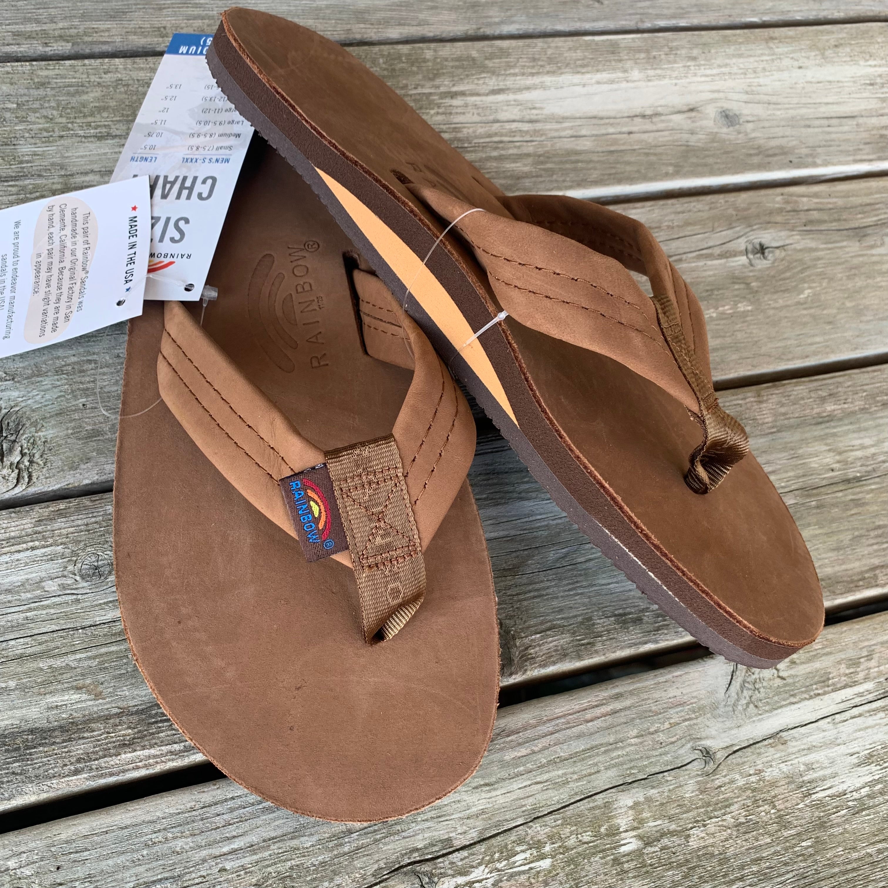 (L)USA製レインボーサンダルRainbow Premier Leather RAINBOWSANDALS【レインボーサンダル】 SINGLE LAYER PREMIER LEATHER