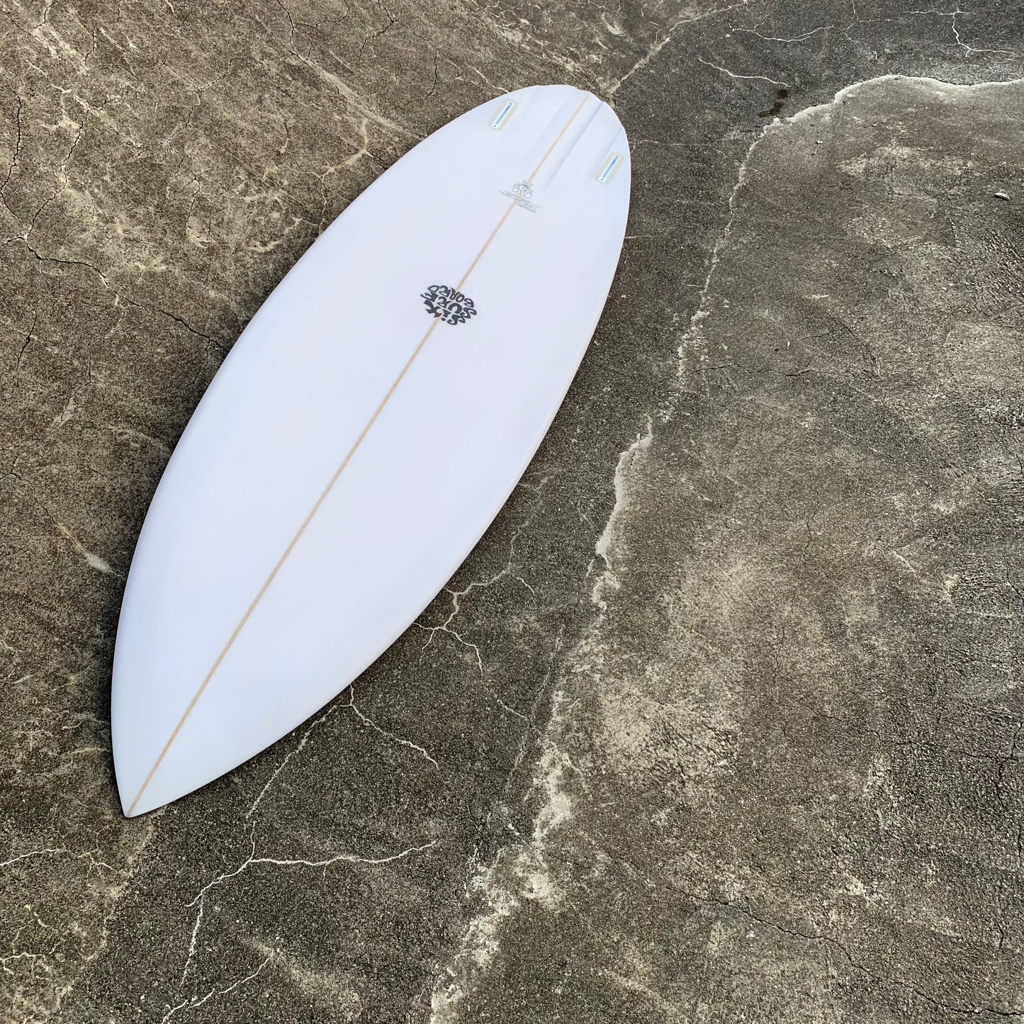 6surfboard チャンネルtwin 6’4”