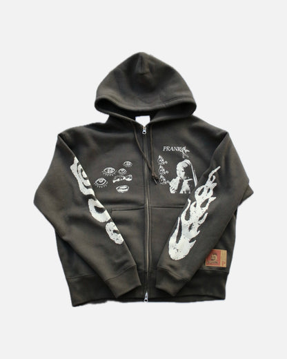PRANK Double Zip Up Hoodie　【受注生産】