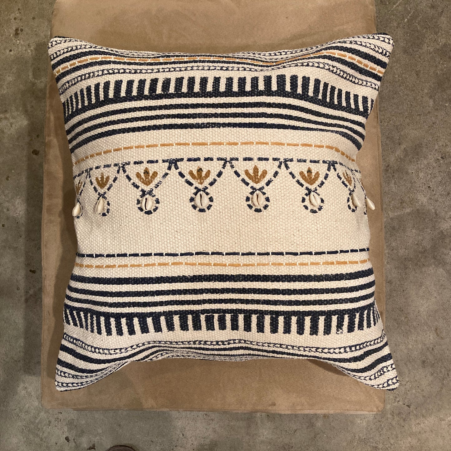 インド棉クッションカバー　コットン100％　