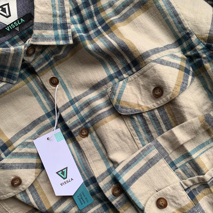 VISSLA【ヴィスラ】Central Coast Eco Long Sleeve Flannel　セントラルコースト エコ ロングスリーブ フランネル