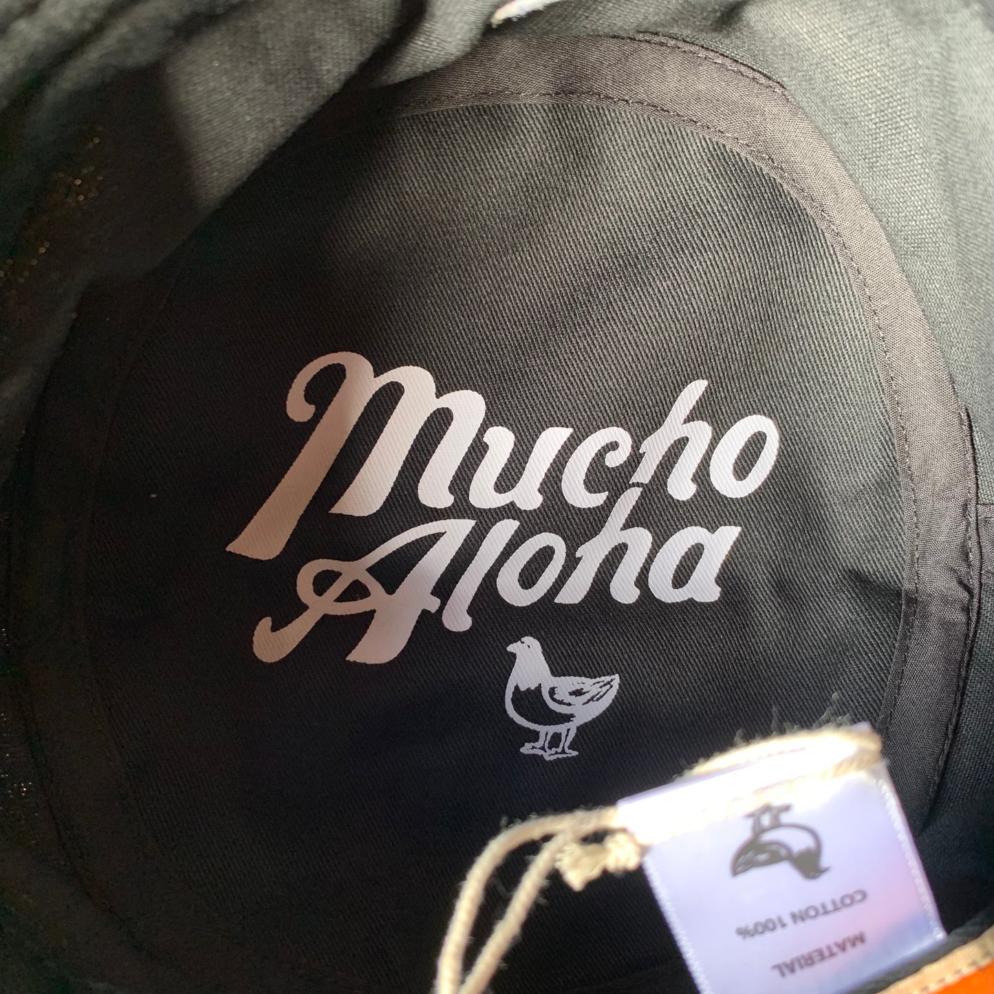 Mucho Aloha【ムーチョアロハ】バケットハット　ブラック